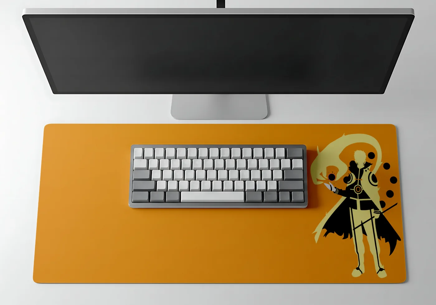 Mockup mousepad custom tanpa jahit pinggir